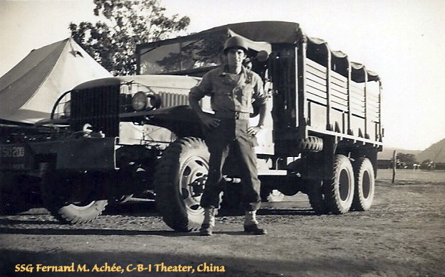 China-Burma-India Theater service, S/Sgt
