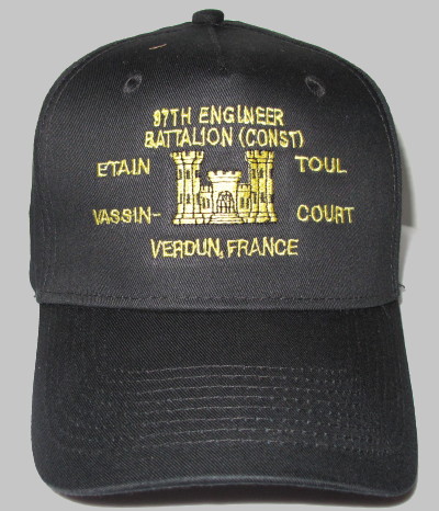 97th Engineer hat designed by Lee Burdette