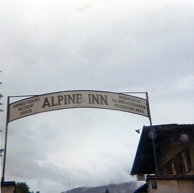 Alpine Inn, armed forces retreat house operated by Berchtesgaden Recreation Area, by Michael A. LePeilbet