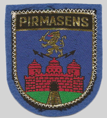 Pirmasens, Germany, city patch