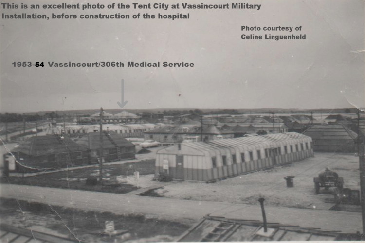 Vassincourt Military Installation photo, courtesy of Celine Linguenheld