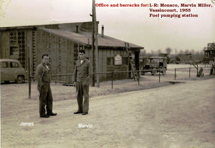 Fuel Depot, Vassincourt Military Camp
