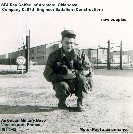 1961, Ray Coffee, friend of man and animals, and a real good mechanic