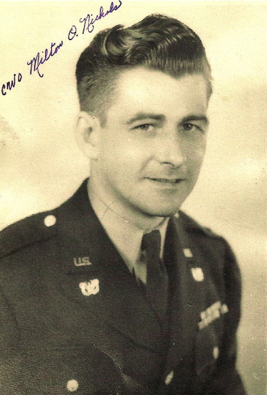 CWO Milton O. Nichols, photo courtesy Lowell L. Siegele, Co. A