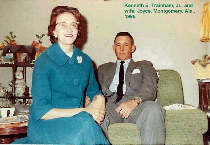 Mr. and Mrs. Kenneth Earl Trainham, Jr., Montgomery, Alabama, 1965
