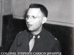 Colonel Stephen C. Whipple, first commander, 97th Engineers