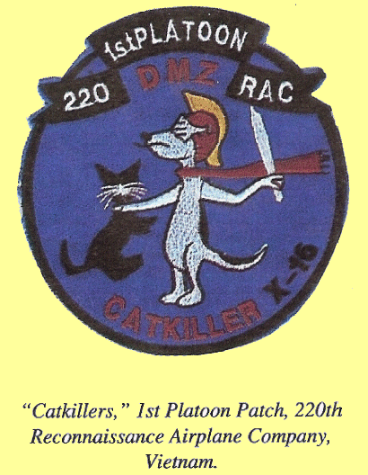 1st PLT DMZ CAT KILLERS patch 3, from Minard Thompson's collection