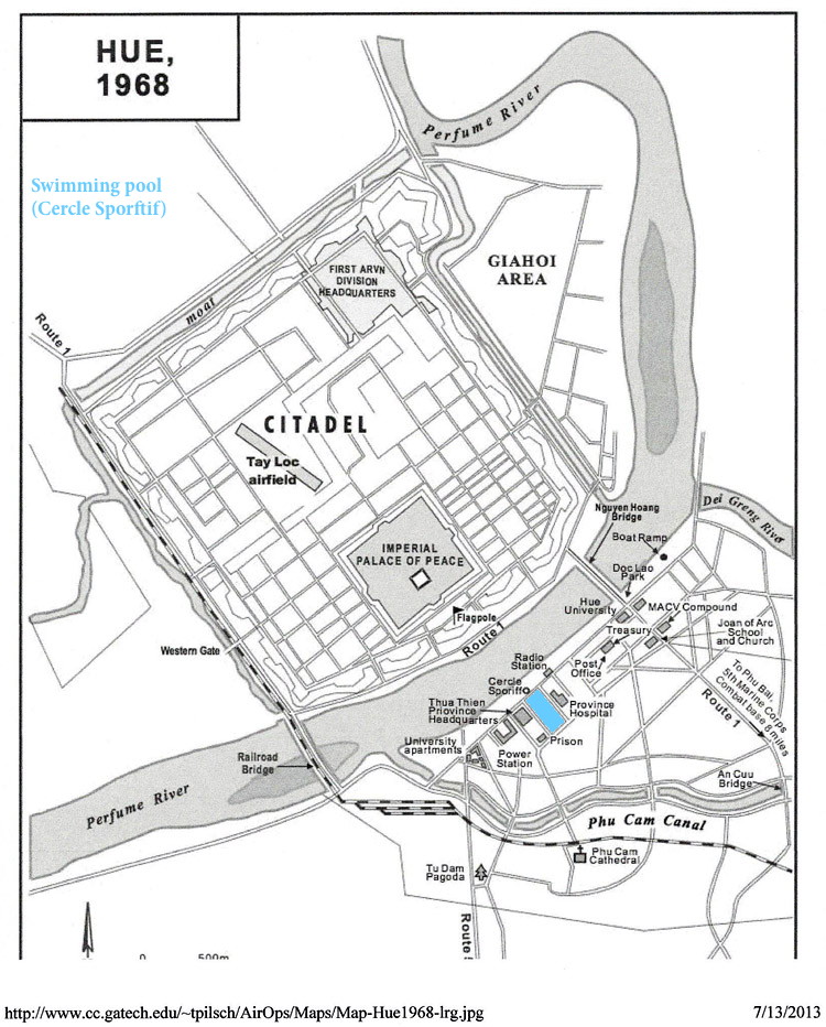 Hue-Citadel graphic map