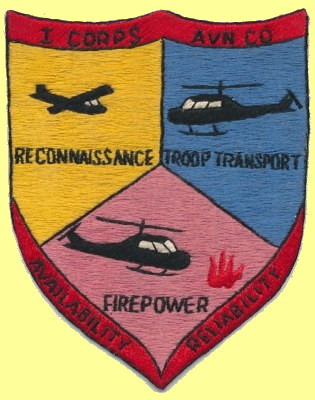 I Corps Aviation Company patch