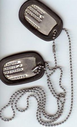 Dog tags: Norm MacPhee