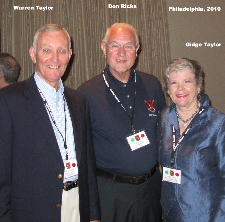 Warren and Gidge Taylor, Don Ricks, 2010