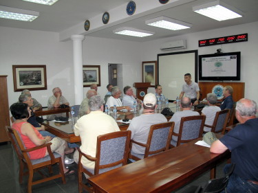 Vietnam Battlefield Tours visit to JPAC Detachment 2 office, JPAC photo