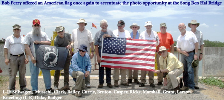 Vietnam Battlefield Tours, visit to Song Ben Hai Bridge, 10 May 2014