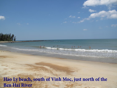 Vietnam Battlefield Tours, picnic on the beach
