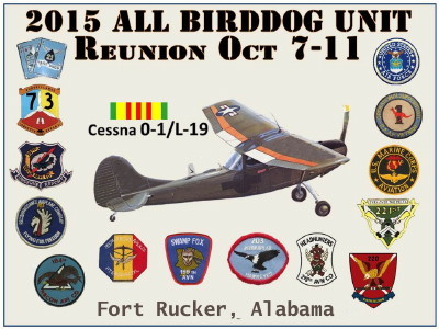 All-Birddog Reunion design, courtesy Bob Brewster, 219th Headhunters