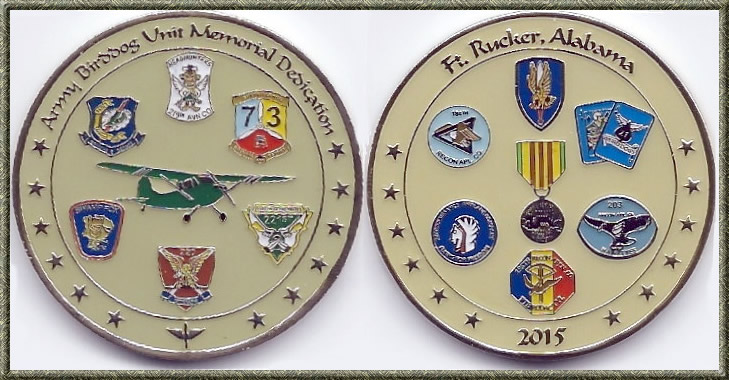 All-Birddog Unit Memorial Challenge Coin, 2015
