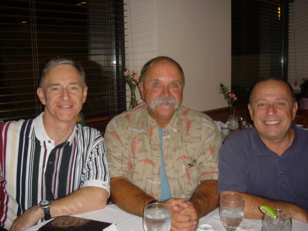 Bob McComiski, Curt Perry, and Jerry DiGrezio, Sept 2006