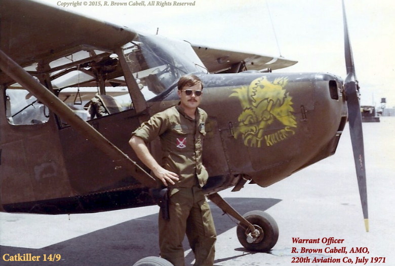 CWO Brown Cabell, 1971