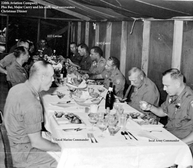 Bob Covino photo, 1965, Commander's Christmas Dinner