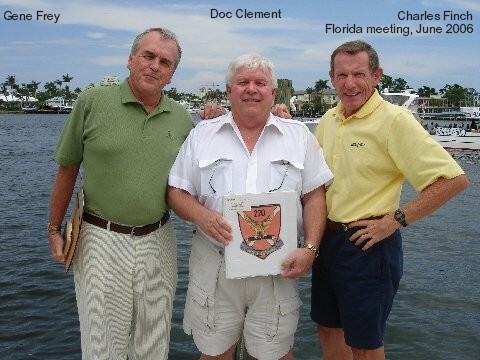 Gene Frey, Doc Clement, and Charles Finch
