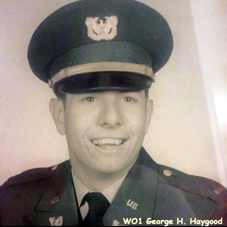 WO1 George H. Haygood flight school graduation photo