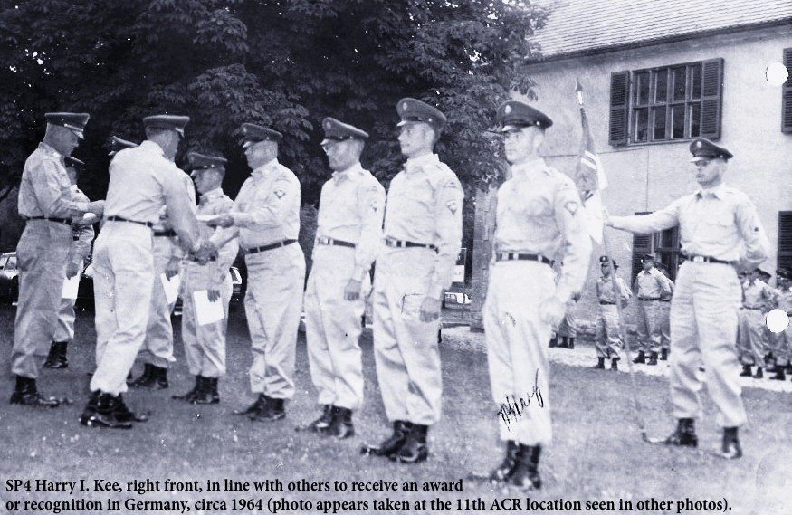 Unit ceremony, circa 1964