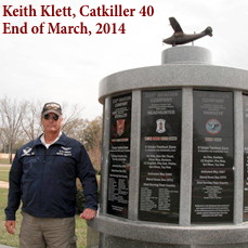 Keith Klett at Veterans Park, Fort Rucker, March 2014