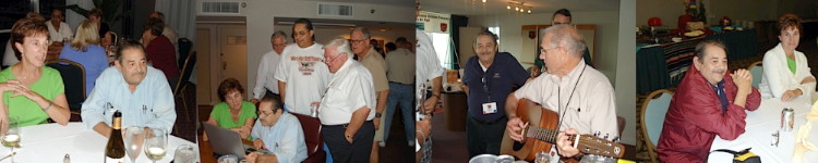 Ned Wilson and wife Marion at the Houston reunion in 2006
