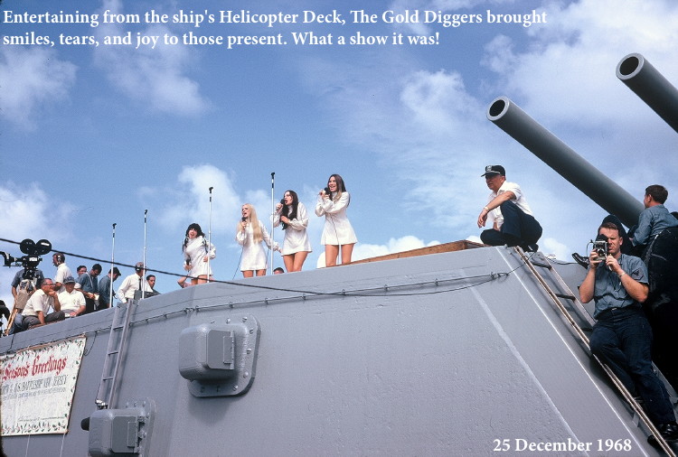 aboard the US Battleship New Jersey