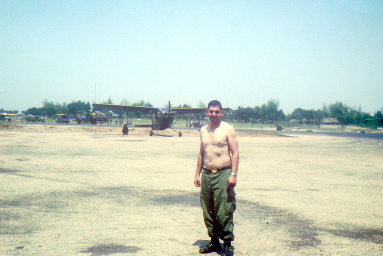 courtesy Marcus Mitchell, 183rd Avn Co: Quang Ngai Airfield, 1st Platoon personnel, pre-July 1966