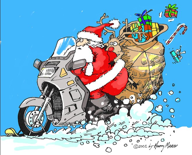 Santa's On His Way!