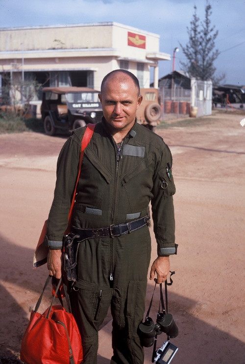 Maj Tom Meehan, USMC, Phu Bai, Vietnam, courtesy Ed Miler
