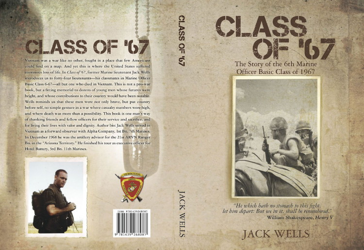 Front and back Cover, Class of 67, by Jack Wells