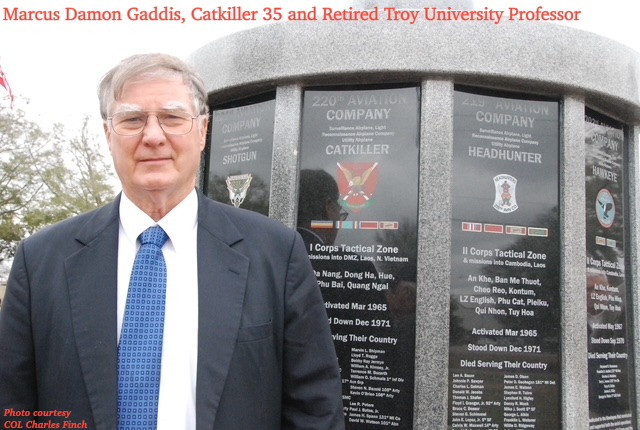 Captain Marcus Damon Gaddis, Fort Rucker Museum, 2014