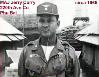 MG Curry photograph: First Commander, 220th Aviation Company