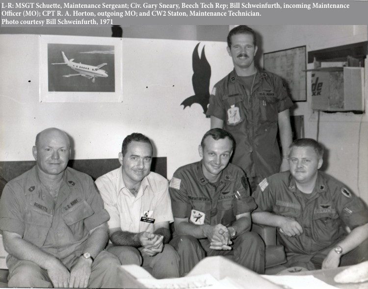 CAC Mainmtenance Teamn members, 1971