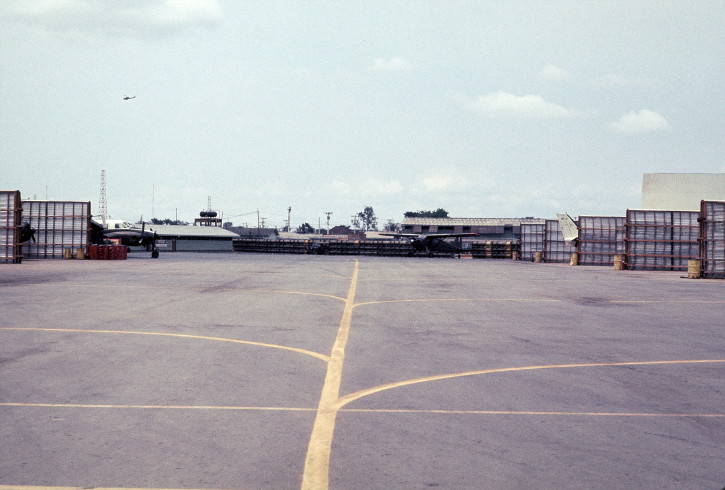 CAC Operations Area, Tan Son Nhut, by Dave Barlow