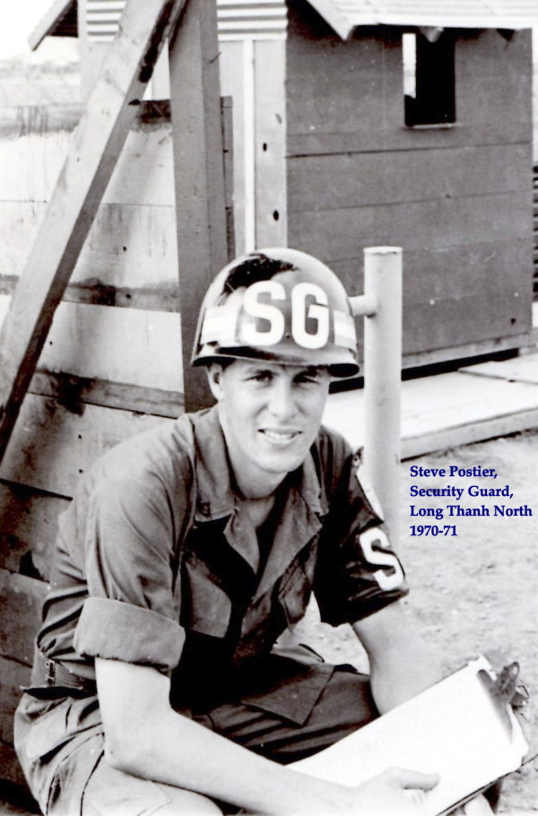 210th Combat Aviation Battalion Security Guard, Steve Postier, Long Thanh North, Vietnam